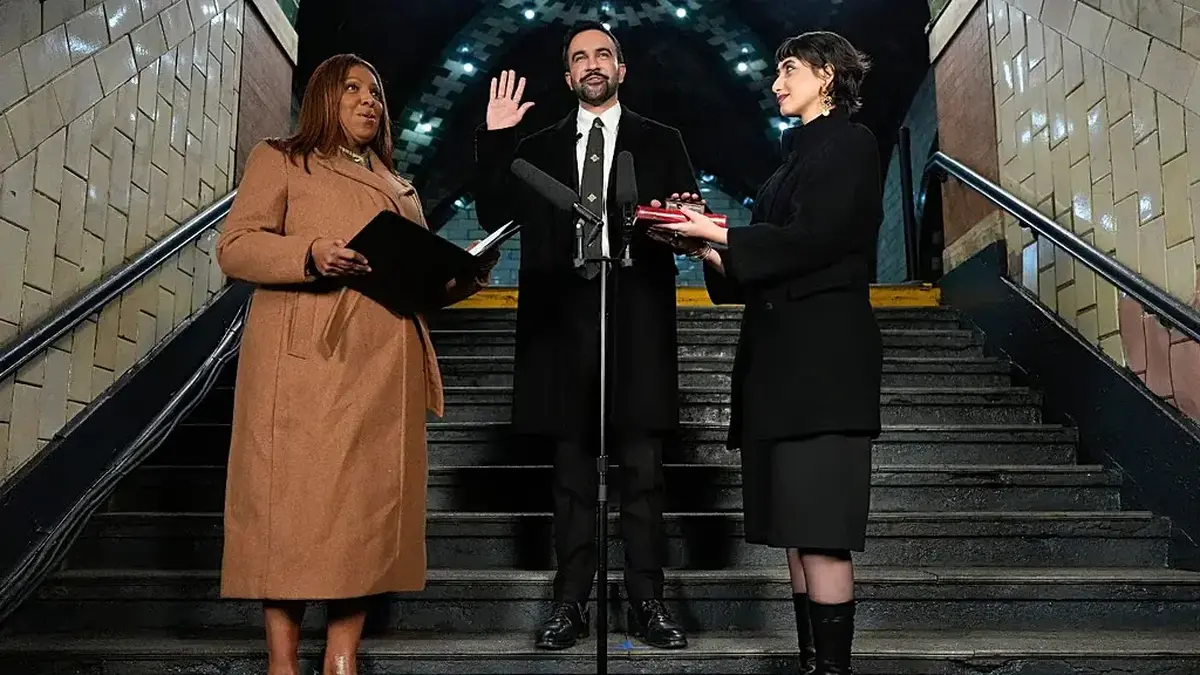 ببینید| زهران ممدانی با ادای سوگند بر قرآن کریم شهردار نیویورک شد