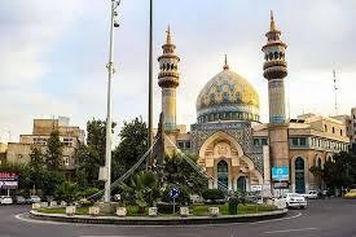 دیوارنگاره جدید میدان فلسطین با شعار عبری و انگلیسی +عکس