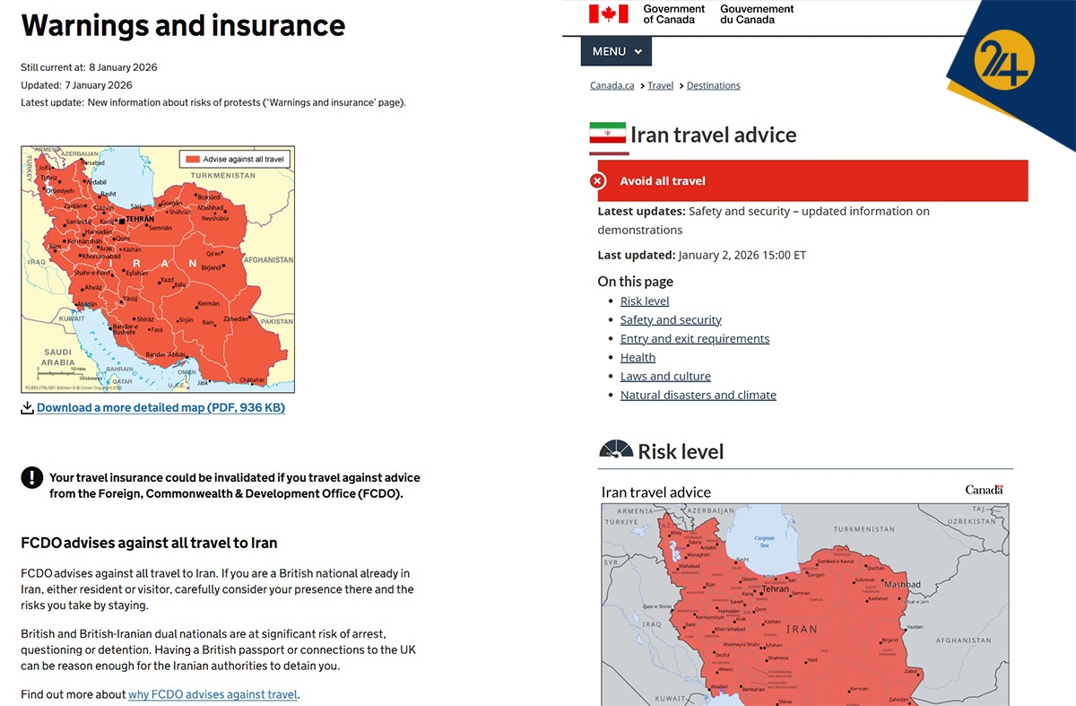 کدام کشورها سفر به ایران را محدود کردند؟|  پشت پرده نگرانی‌های امنیتی