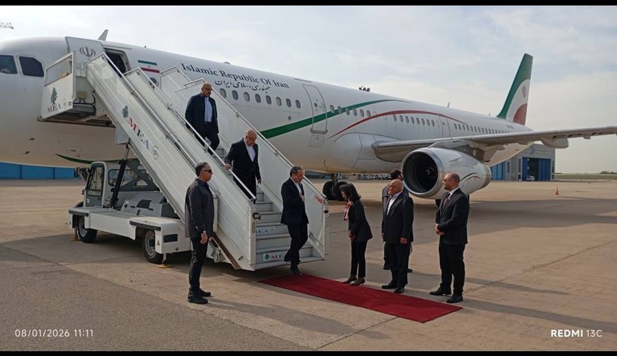 عکس| استقبال بی‌رمق از عراقچی در بیروت