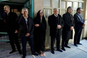 نهمین سالگرد درگذشت آیت‌الله هاشمی رفسنجانی با حضور‌ چهره های سیاسی ؛ از همسر کروبی تا خاتمی + تصاویر