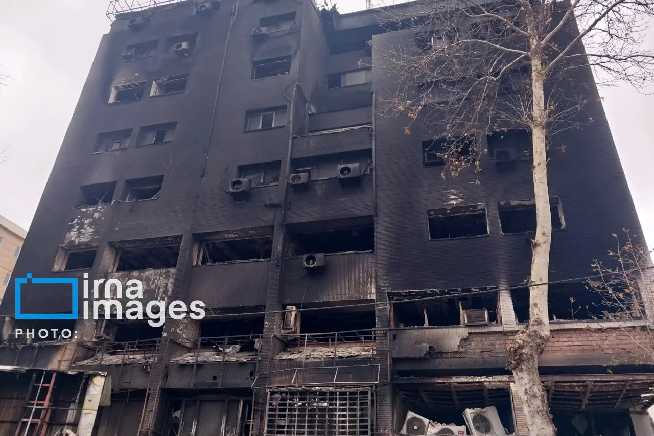 تصاویری از آتش‌سوزی‌ها در رشت