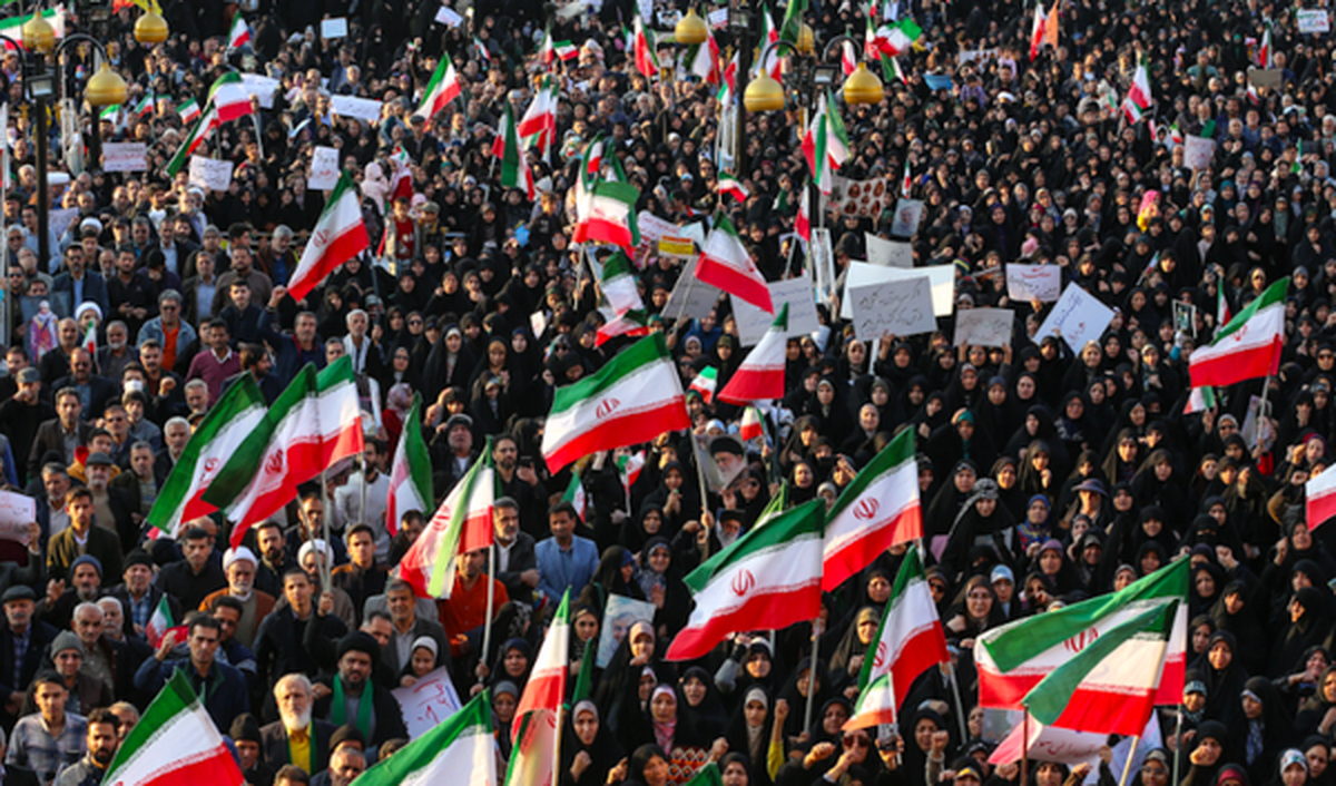 آغاز راهپیمایی محکومیت اقدامات تروریستی علیه ملت ایران در تهران