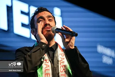 ببینید | رجزخوانی یک مداح برای آمریکا و اسرائیل