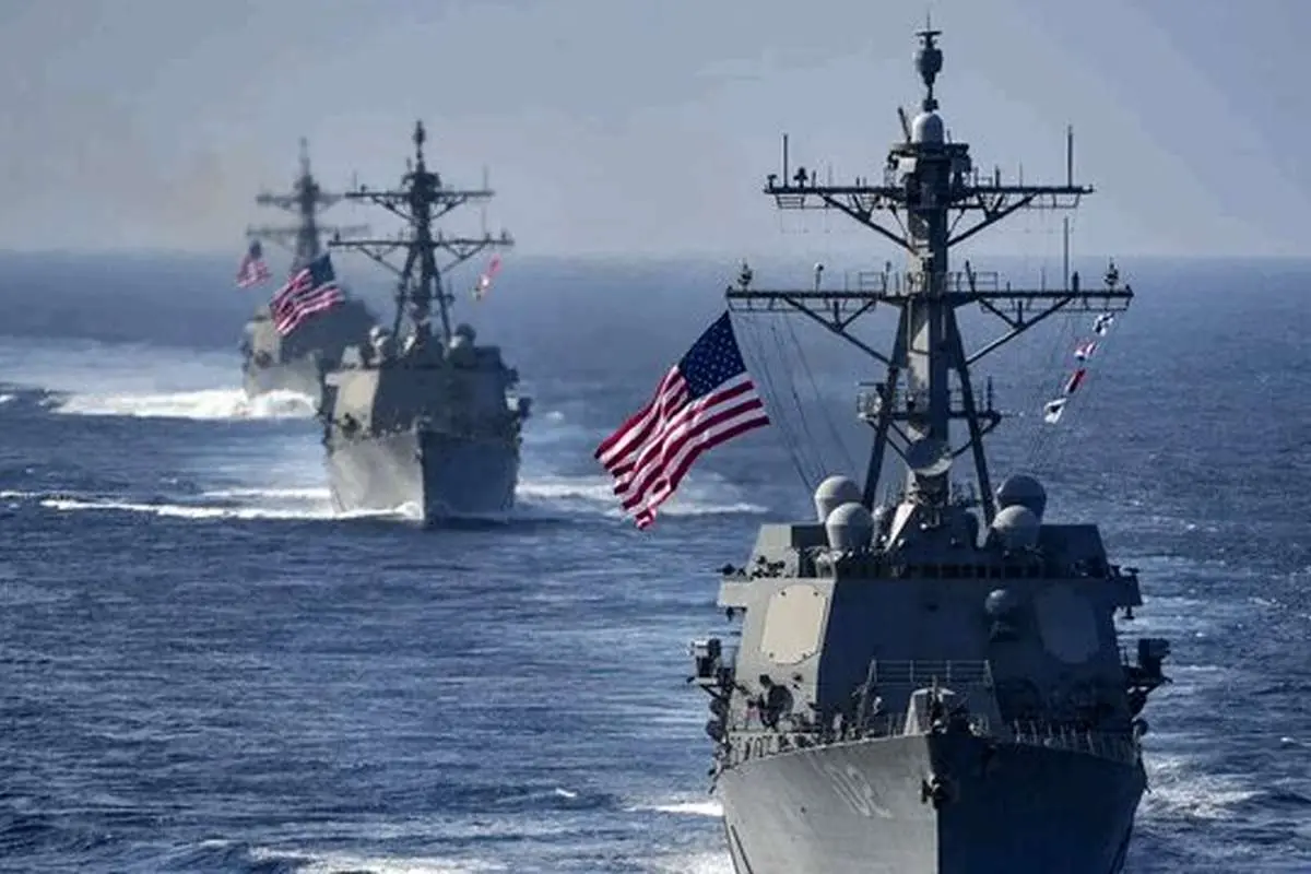 ادعای سیانان: ناو گروه ضربت آمریکا راهی خاورمیانه شد ناو گروه ضربت آمریکا