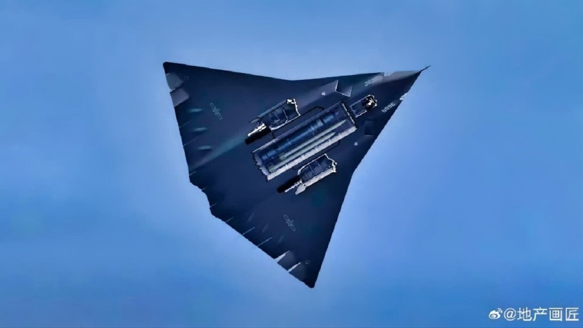 جنگنده جدید J-۳۶ چین