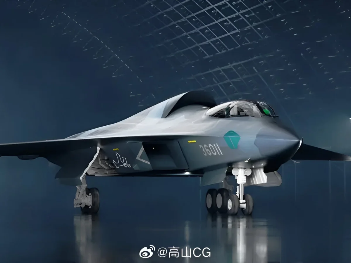 جنگنده جدید J-۳۶ چین