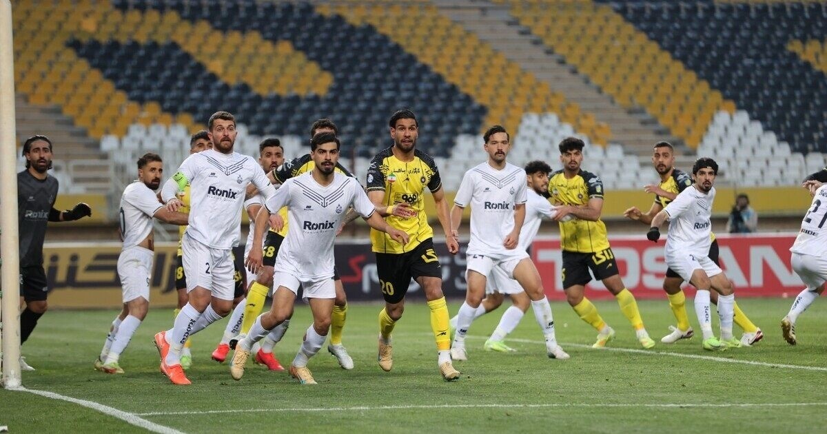 زور سپاهان به ملوان ۱۰ نفره نرسید!