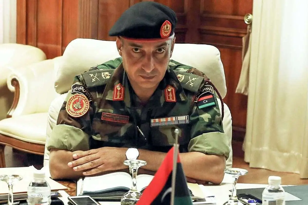جان باختن رئیس ستاد ارتش لیبی در پی سقوط هواپیما در ترکیه + ویدئو