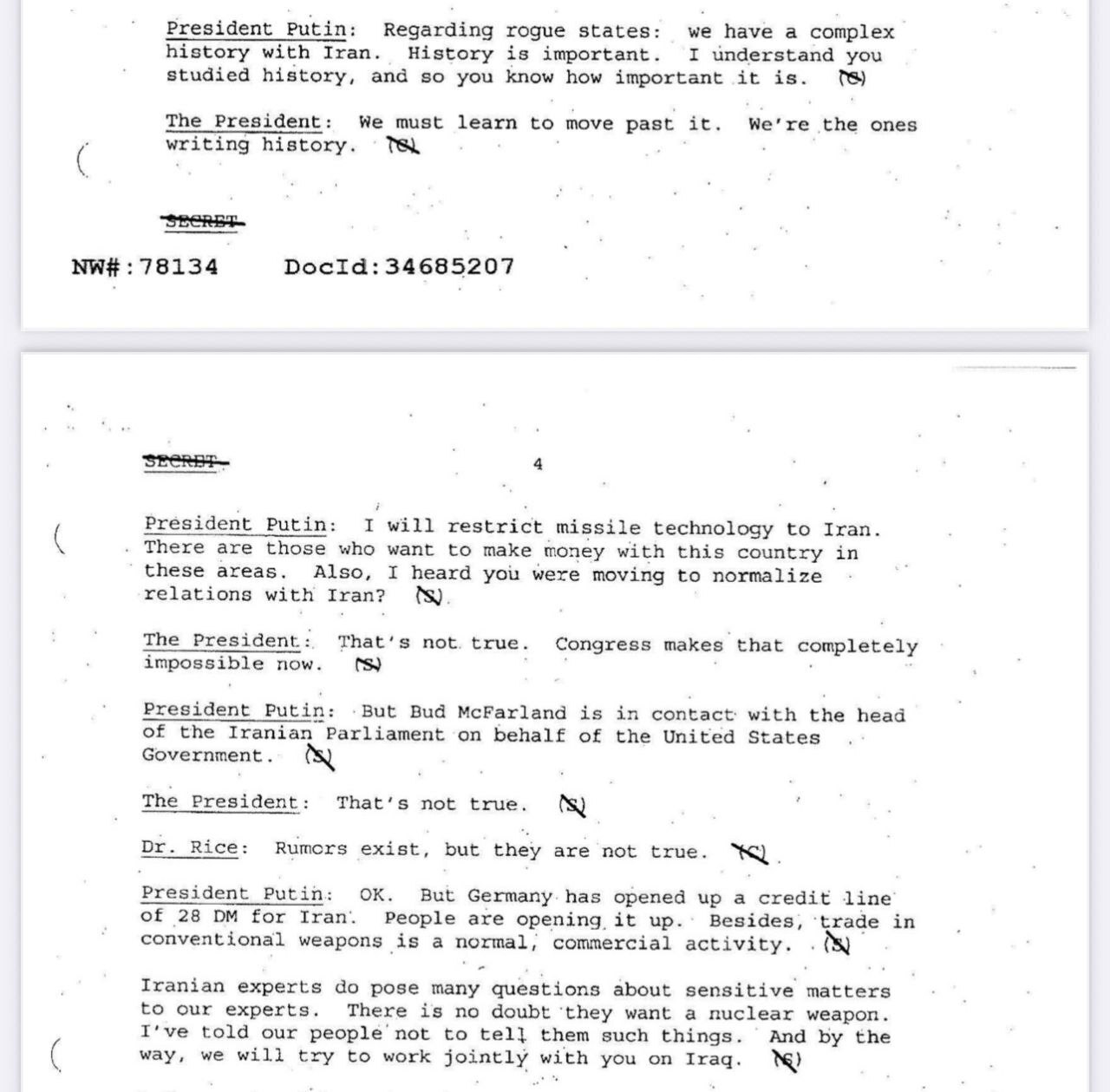 انتشار اسناد تازه در آرشیو امنیت ملی آمریکا؛