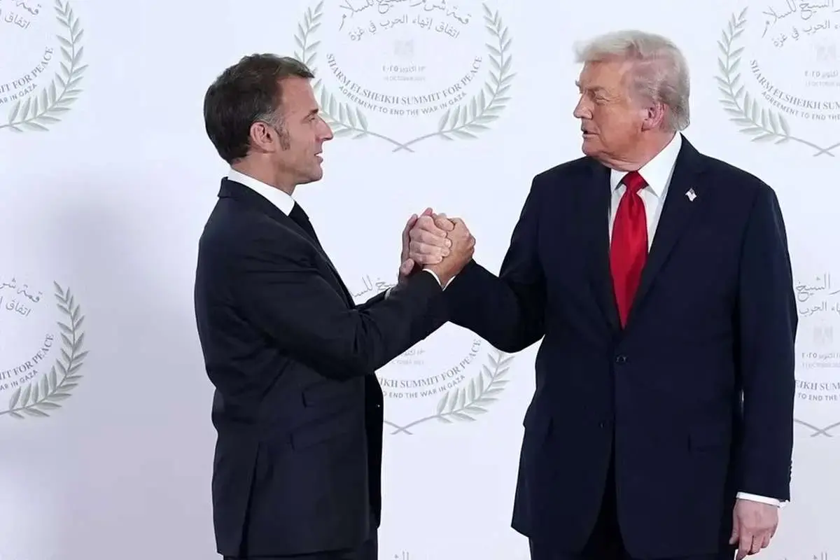 پیام مکرون به ترامپ: می‌توانیم درباره ایران کارهای بزرگی انجام دهیم