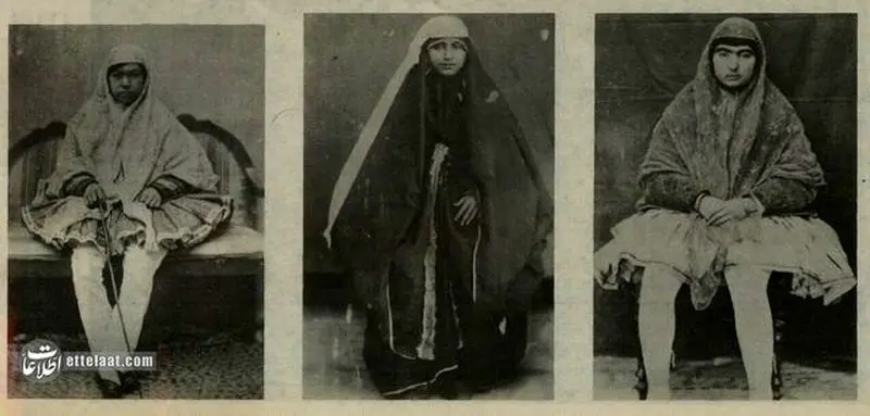 تصاویری از همسران ناصرالدین‌شاه که برادر ملیجک منتشر کرد