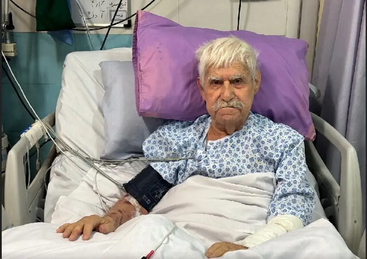 ببینید| اولین تصاویر از عنایت بخشی در بیمارستان