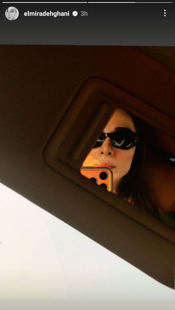 قاب تازه و خانوادگی المیرا دهقانی جلب توجه کرد قاب تازه و خانوادگی المیرا دهقانی جلب توجه کرد