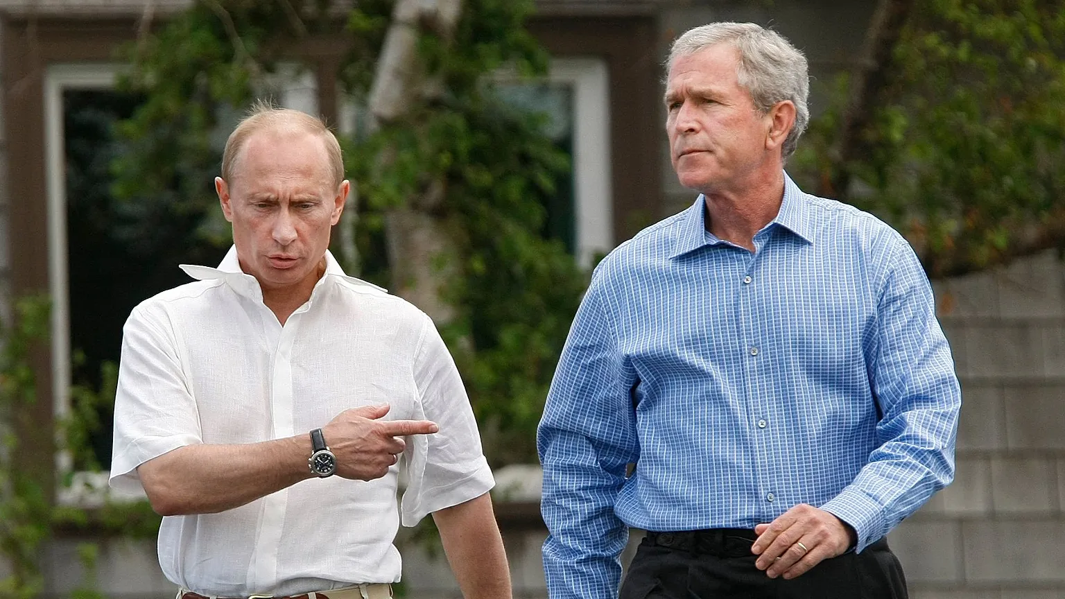 پوتین و بوش