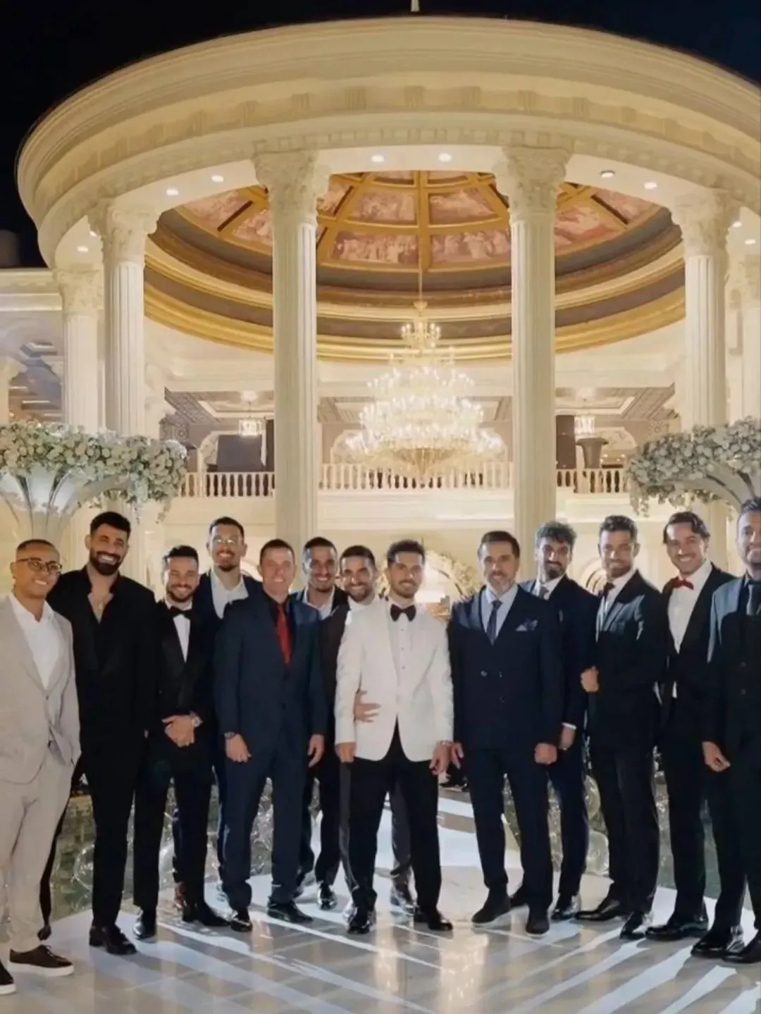 عکس| حضور پرسپولیسی‌ها در مراسم عروسی امید عالیشاه