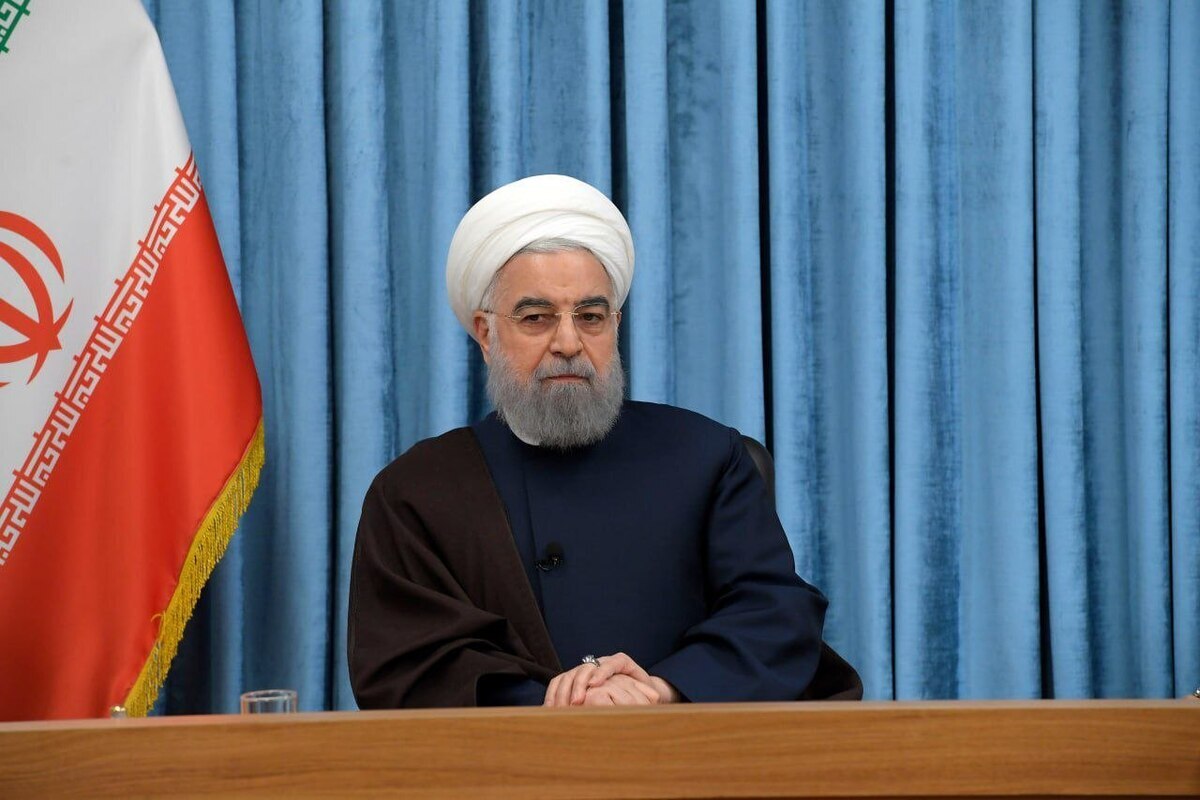 روایت روحانی از مهار تنش با ترامپ؛ «سال ۹۸ سه بار تا آستانه جنگ رفتیم» حسن روحانی