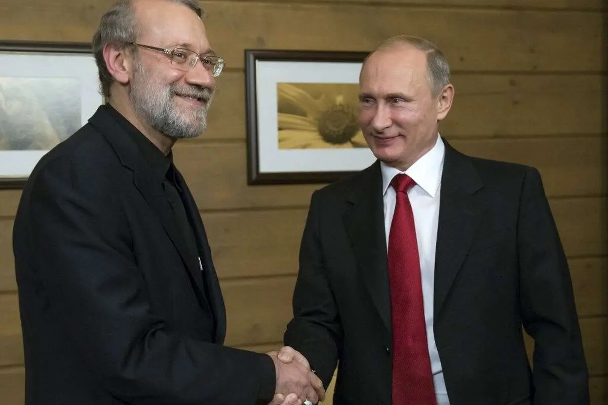 لاریجانی و پوتین لاریجانی و پوتین