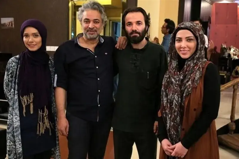(عکس) «حسن جوهرچی» در پشت‌صحنه آخرین سریالش در کنار «لیلا اوتادی»