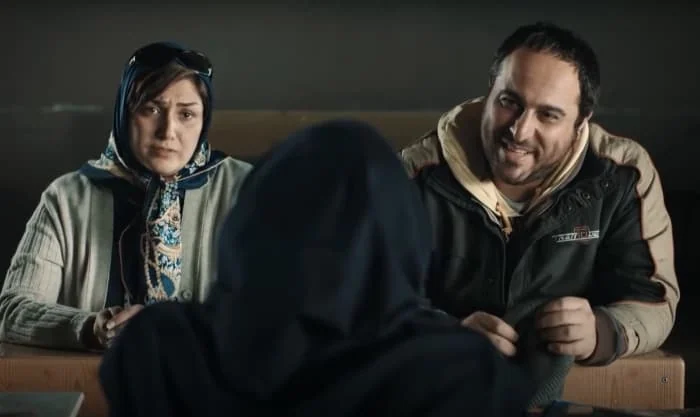 محسن کیایی و باران کوثری در فیلم سینمایی آستیگمات