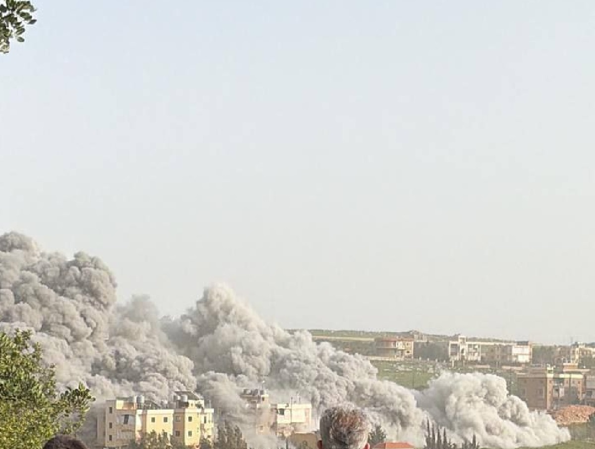 ببینید| حمله شدید اسرائیل به جنوب لبنان