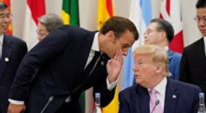 پچ‌پچ‌های مکرون و ترامپ درباره ایران و روسیاهی برای فرانسه| پاریس باز هم از پشت خنجر می‌زند؟