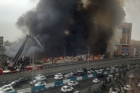 ببینید| آتش‌سوزی در نیروگاه برق آلستوم ستارخان تهران