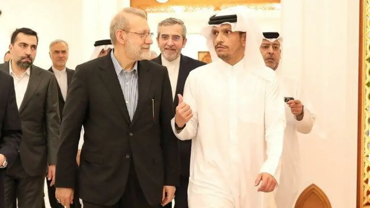 بیانیه وزارت خارجه قطر درباره جزئیات دیدار لاریجانی و محمد بن عبدالرحمن آل ثانی