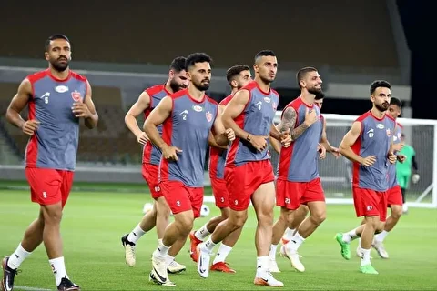 تصاویری از تمرینات امروز پرسپولیس