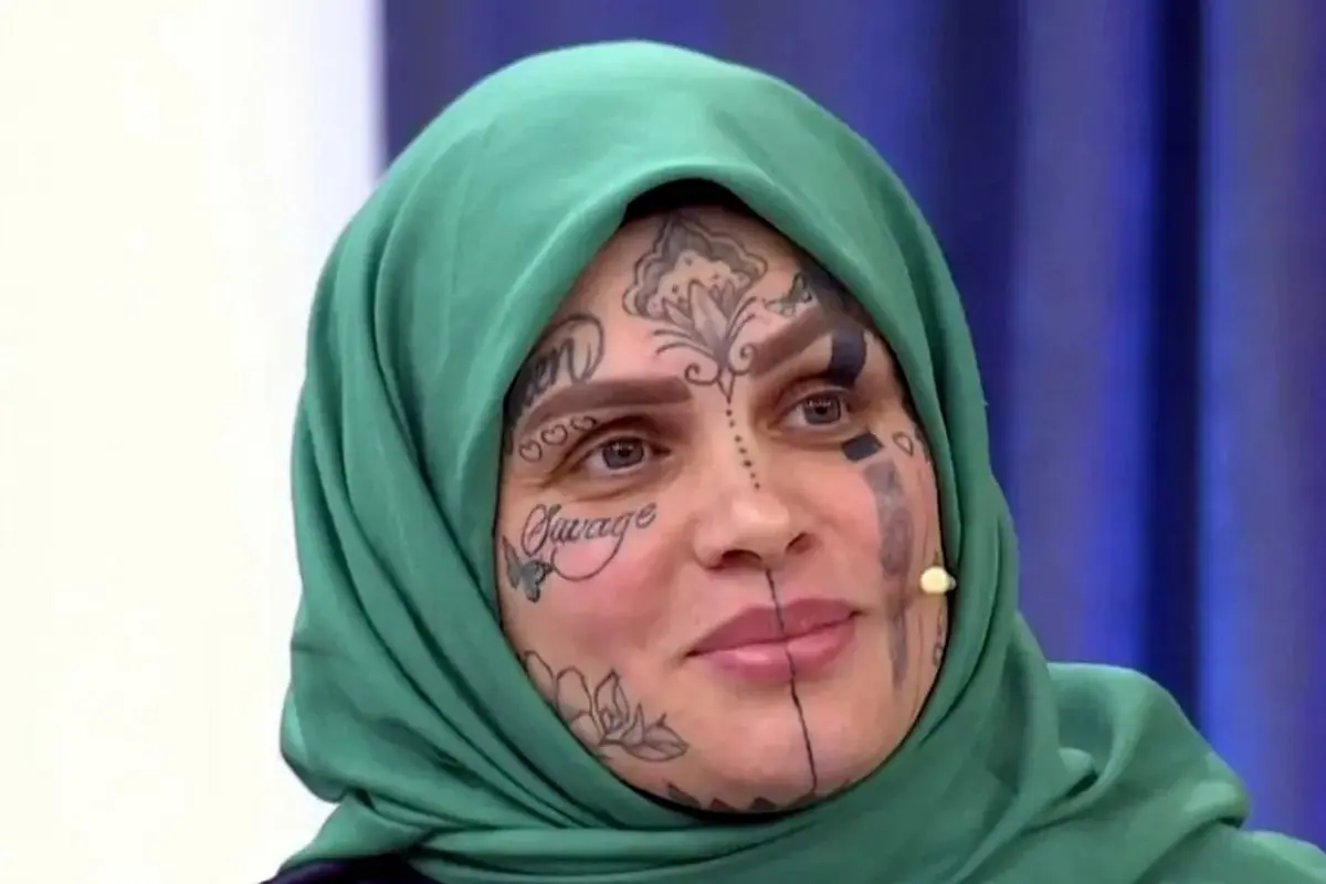 ماجرای دختر محجبه با صورت خال‌کوبی؛ نازان اونال کیست؟