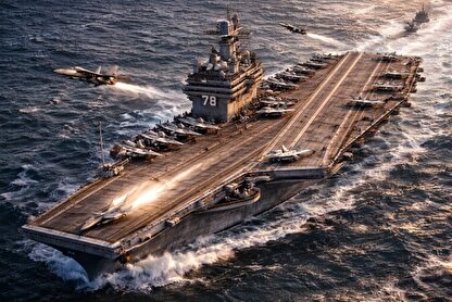 دیپلماسی نیم‌بند و آرایش نظامی بی‌سابقه آمریکا در منطقه | رویترز: جنگ بزرگ در راه است