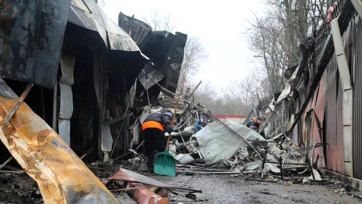 حملات موشکی روسیه و خرابی‌ها در اوکراین