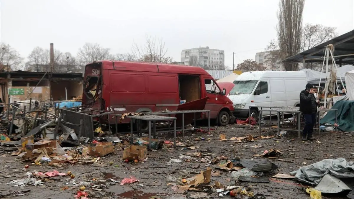 حملات موشکی روسیه و خرابی‌ها در اوکراین