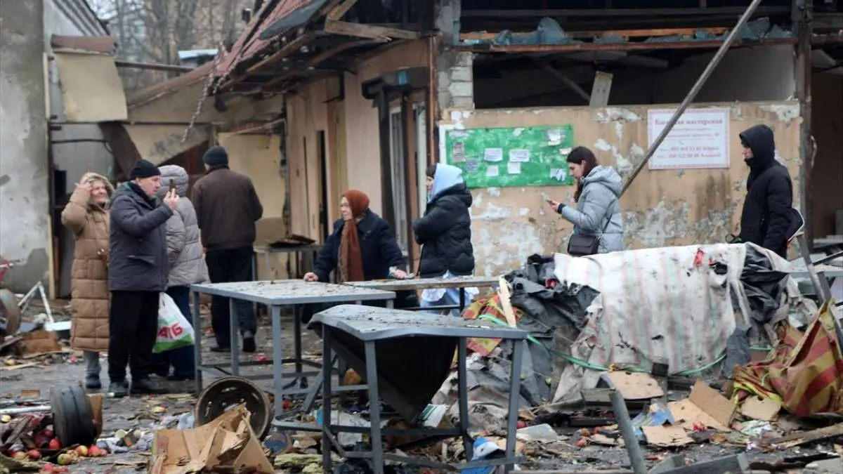 حملات موشکی روسیه و خرابی‌ها در اوکراین