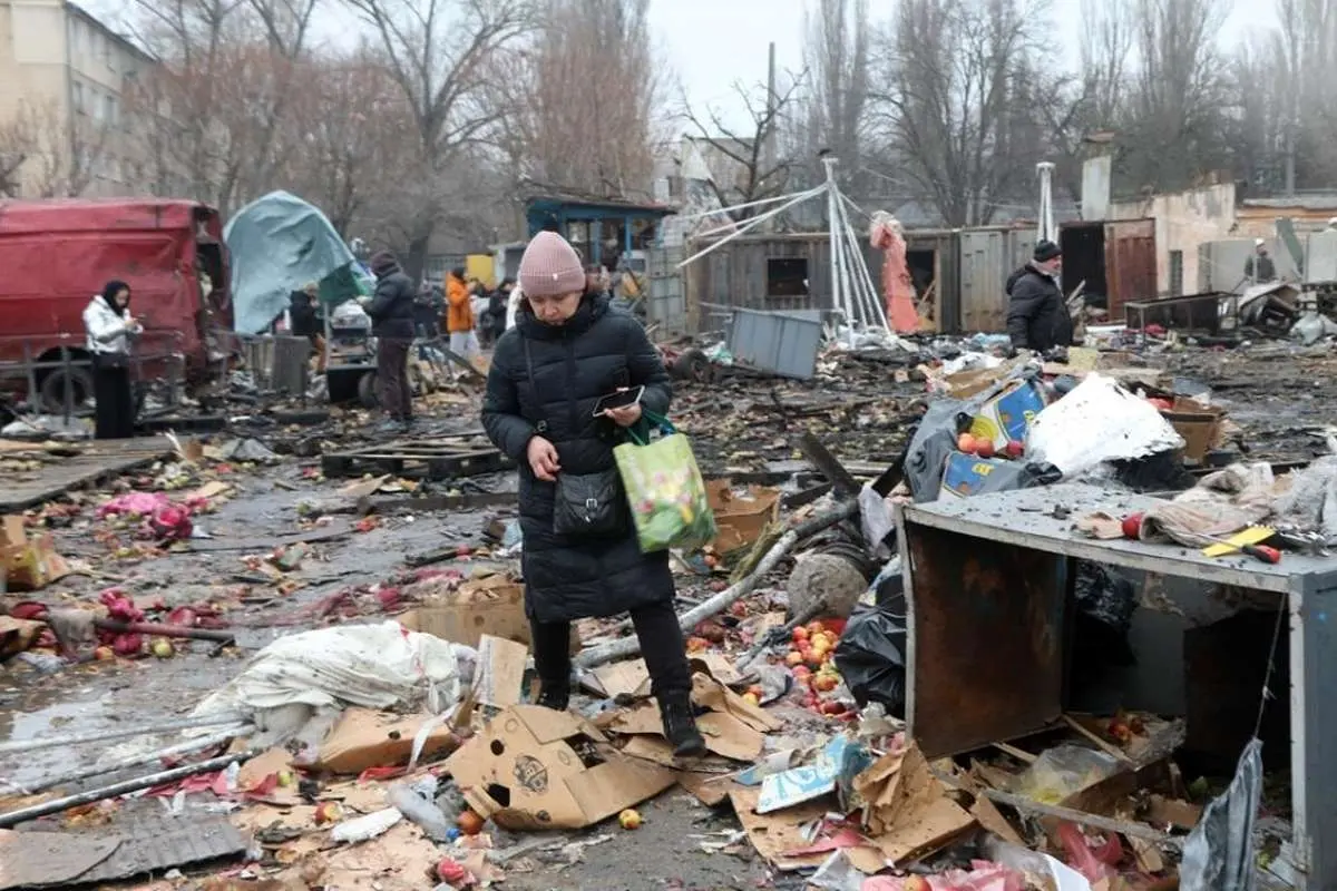 حملات موشکی روسیه و خرابی‌ها در اوکراین