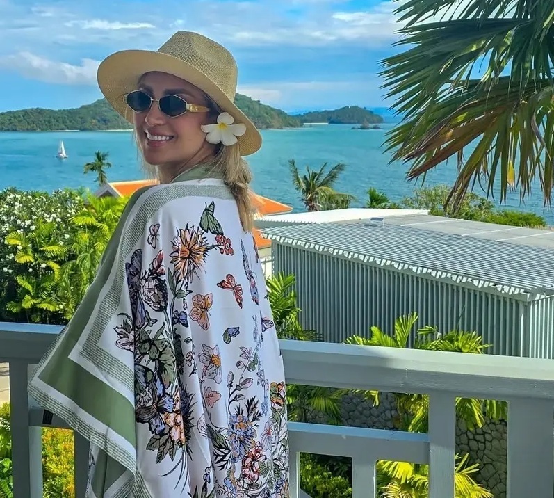 عکس| مینا مختاری همسر بهرام رادان در سفر تایلند