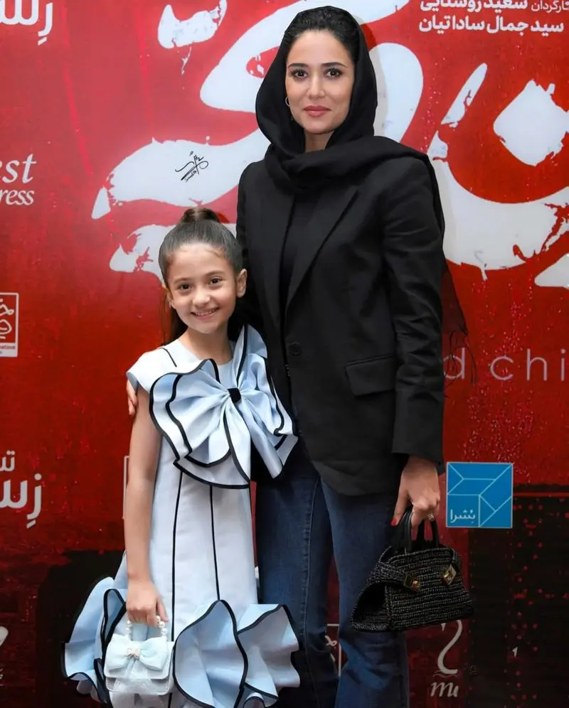 استایل پریناز ایزدیار در اکران فیلم زن و بچه