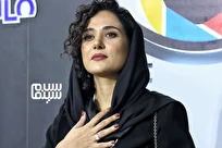 استایل پریناز ایزدیار در اکران فیلم زن و بچه