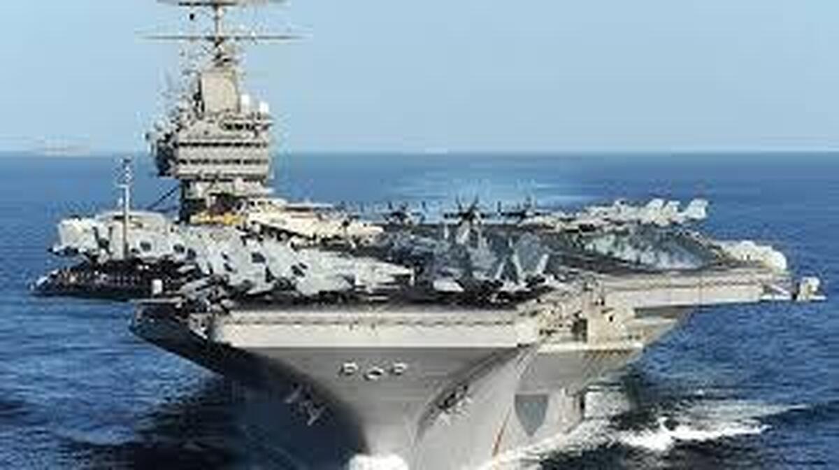 ببینید| ناو آبراهام لینکلن به دریای عرب رسید