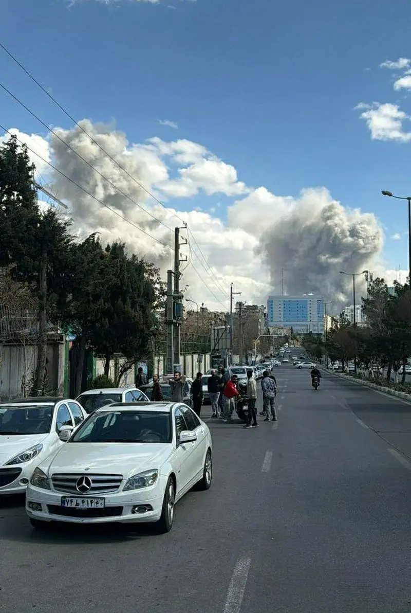 تصاویر| انفجارهای امروز در نقاط مختلف تهران