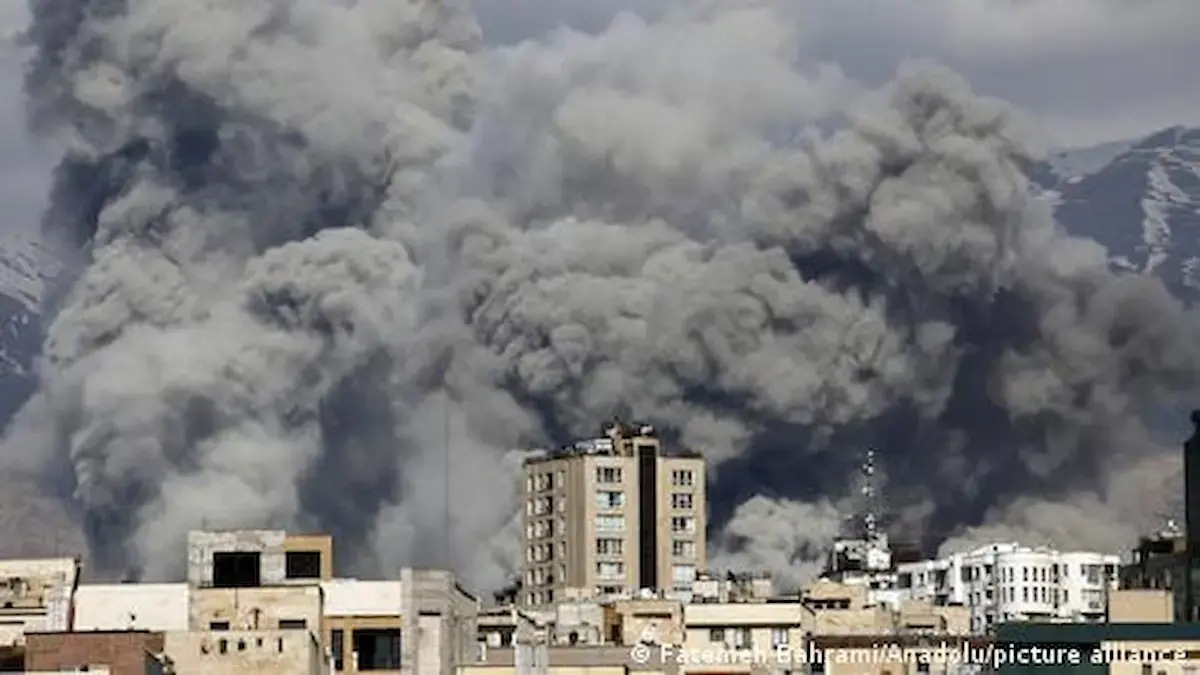 ویدئو ارتش اسرائیل از حملات امروز به تهران