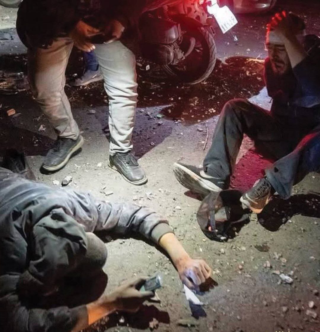 تصاویری دلخراش از حمله بامداد امروز دشمن به محله شریعتی و سهروردی