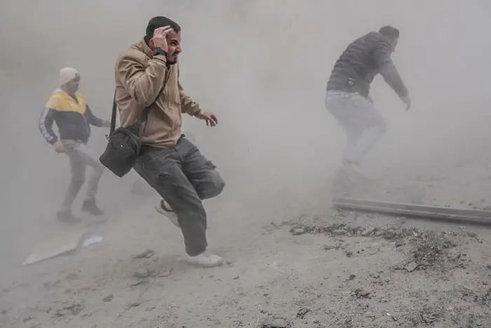 ببینید| حمله آمریکایی-صهیونی به یک شهرک کاملاً مسکونی در شمال شرق تهران