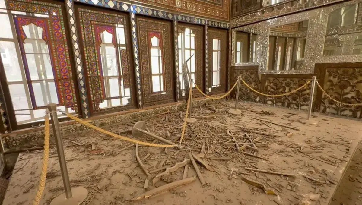 واکنش یونسکو در پی آسیب به کاخ گلستان