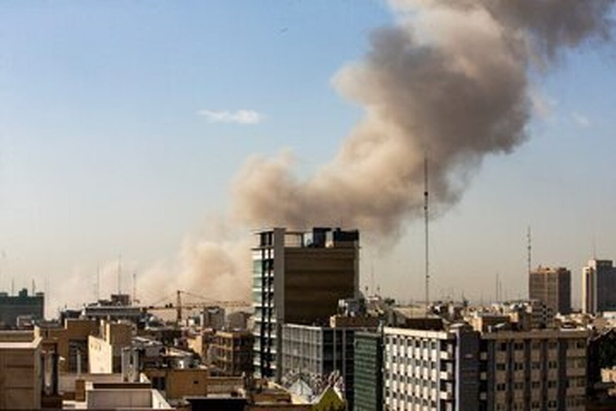 تصاویری از انفجار‌ها در نواحی جنوب و جنوب شرق تهران