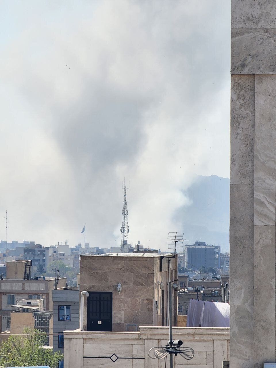 تصاویری از انفجار‌ها در نواحی جنوب و جنوب شرق تهران