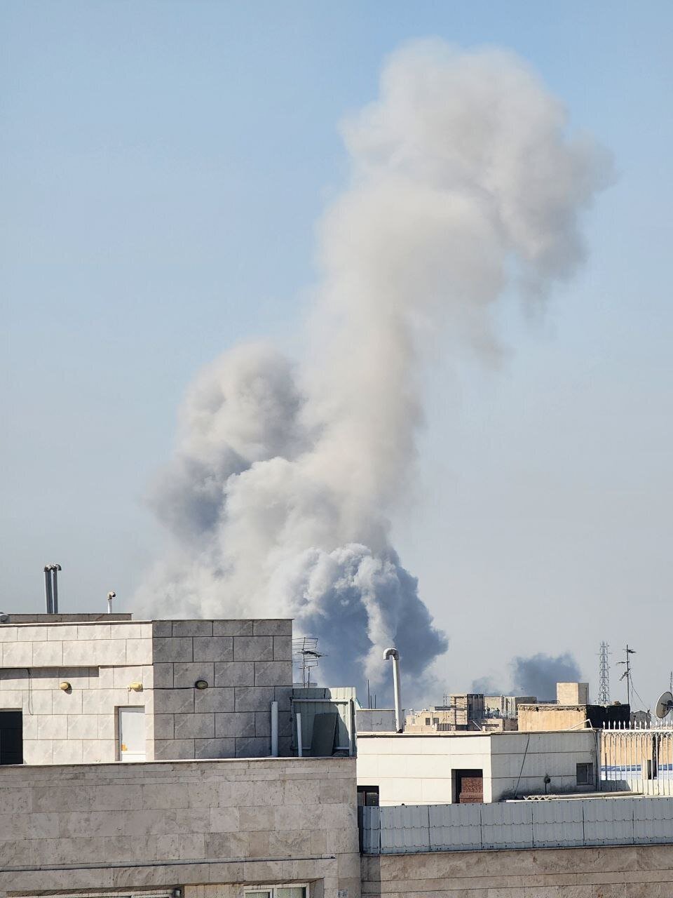 تصاویری از انفجار‌ها در نواحی جنوب و جنوب شرق تهران