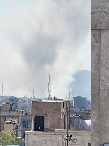 تصاویری از انفجارها در نواحی جنوب و جنوب شرق تهران