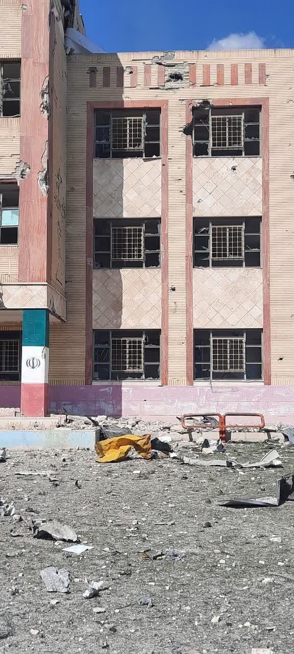 تصاویر| حمله موشکی آمریکا-اسرائیل به ۲ مدرسه در پرند تهران