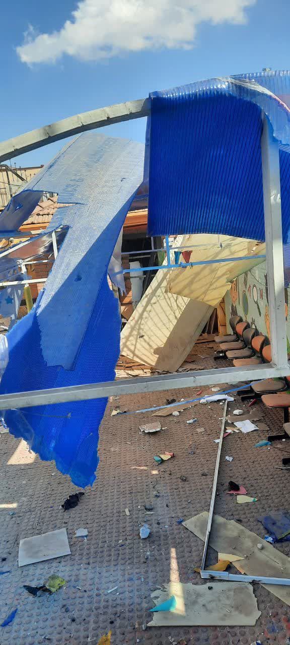 تصاویر| حمله موشکی آمریکا-اسرائیل به ۲ مدرسه در پرند تهران